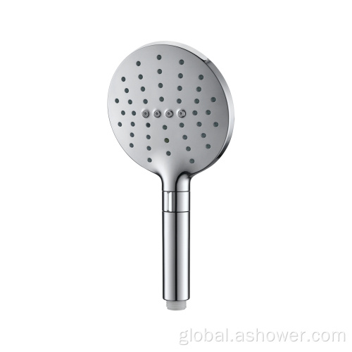 Triple Function Handheld Shower 140mm Triple Function Round Push Dial Hand Shower Manufactory